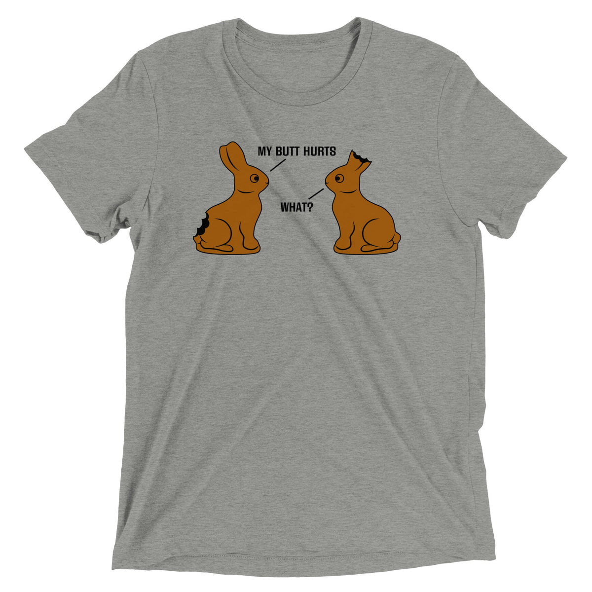 My Butt Hurts Men's Tri-Blend Tee product image 2