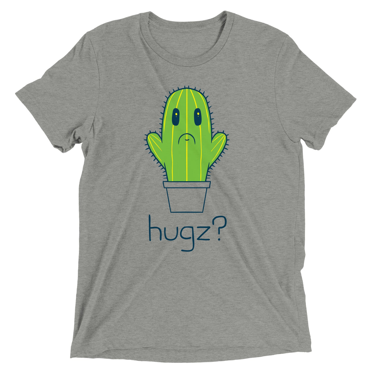 Hugz? Cactus Men's Tri-Blend Tee product image 2