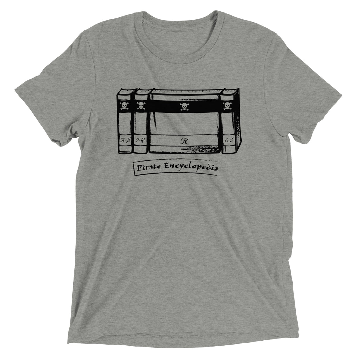 Pirate Encyclopedia Men's Tri-Blend Tee product image 2