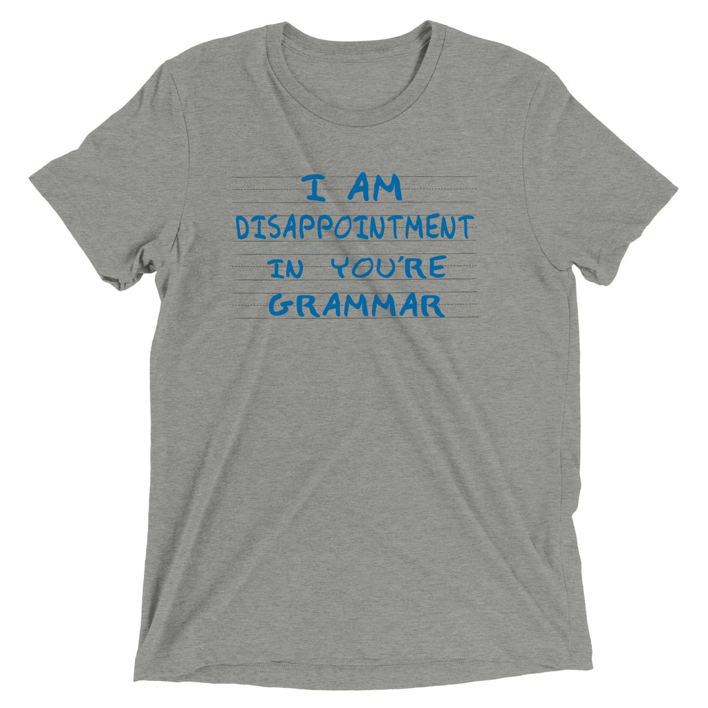 I Am Disappointment Men's Tri-Blend Tee product image 1