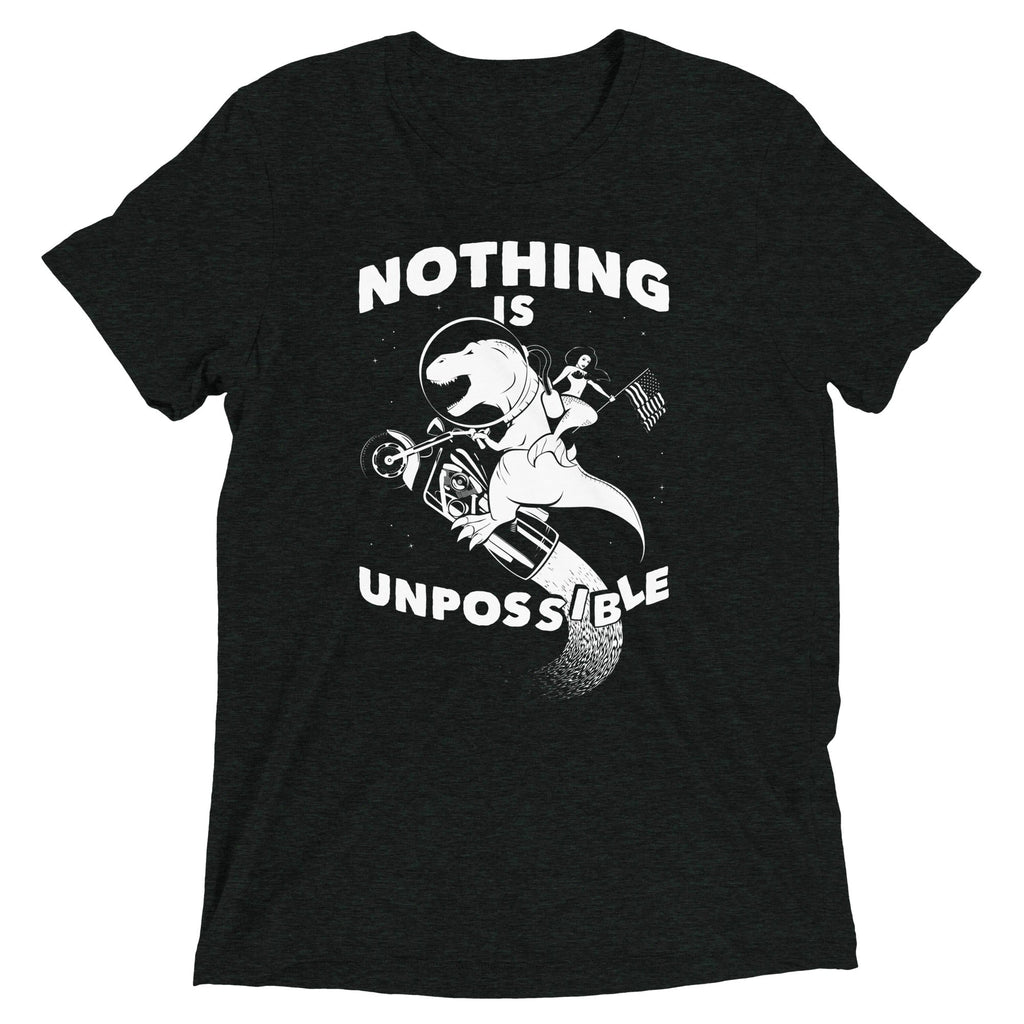 Nothing Is Unpossible Men's Tri-Blend Tee product image 1
