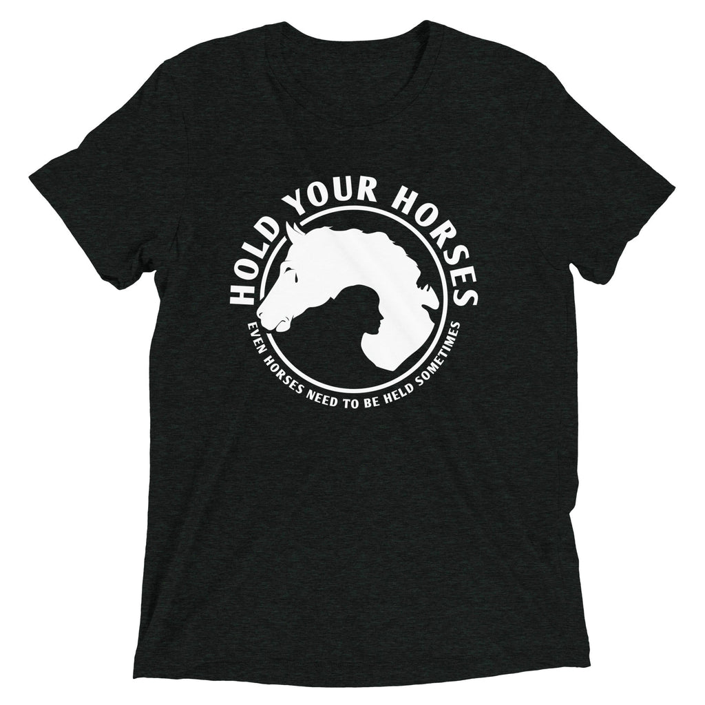 Hold Your Horses Men's Tri-Blend Tee product image 1