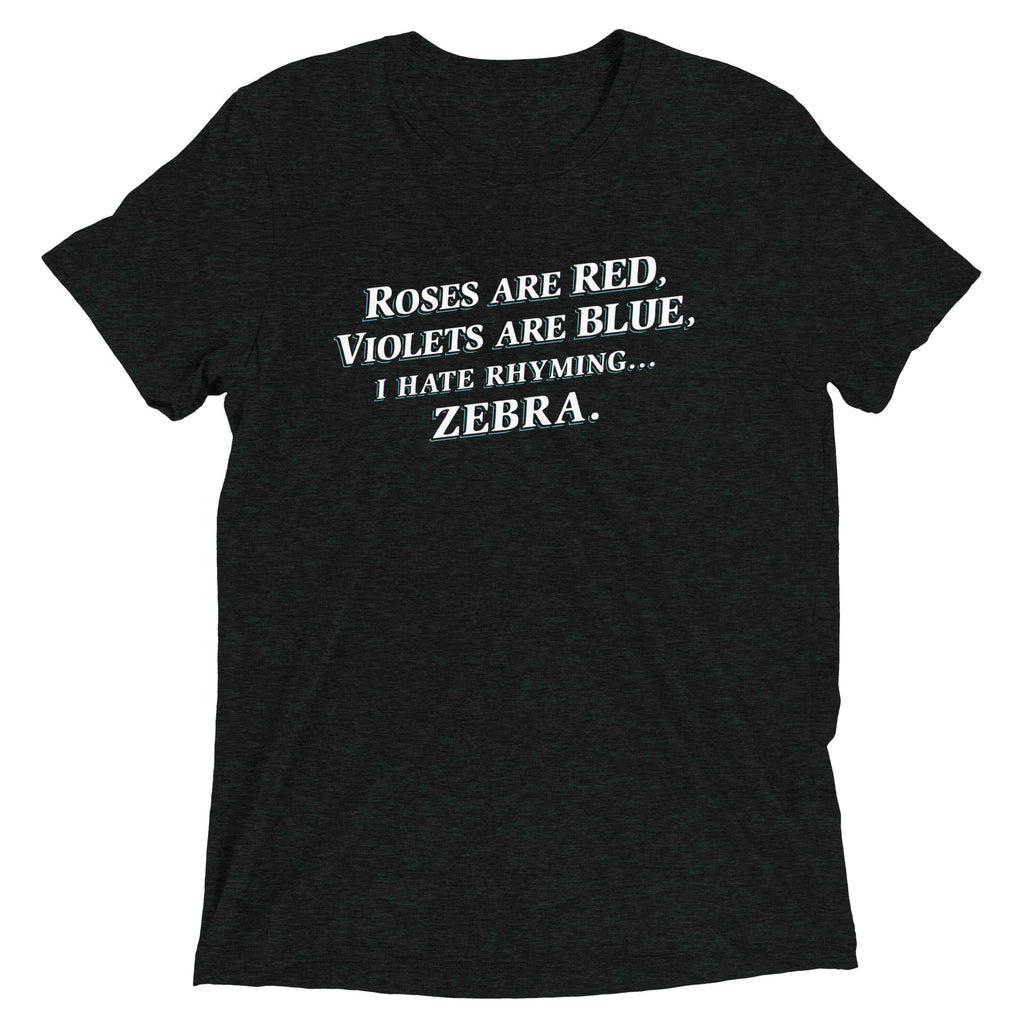 I Hate Rhyming Men's Tri-Blend Tee product image 1