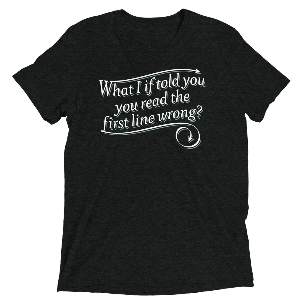 What I If Told You Men's Tri-Blend Tee product image 1