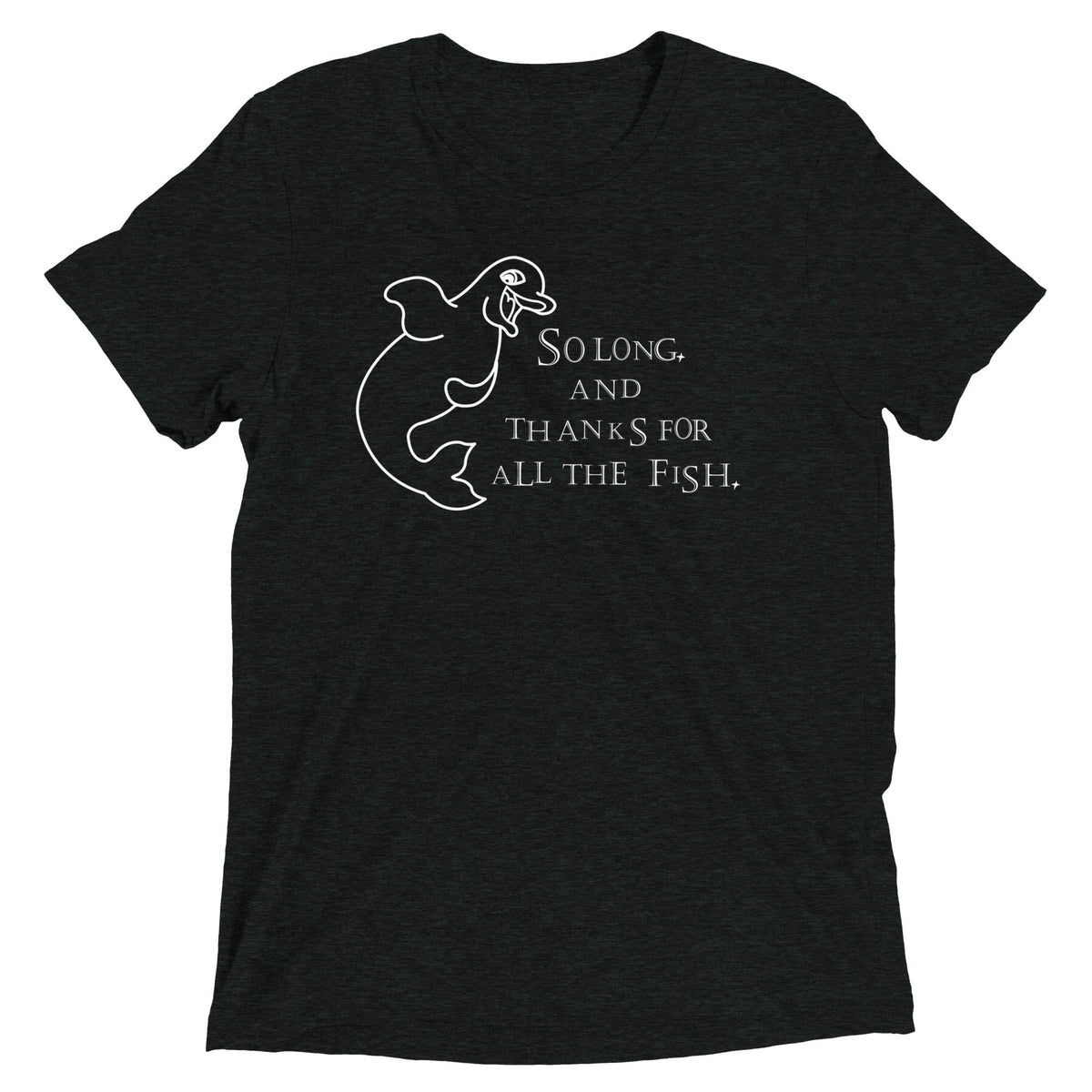 So long and thanks... Men's Tri-Blend Tee product image 2