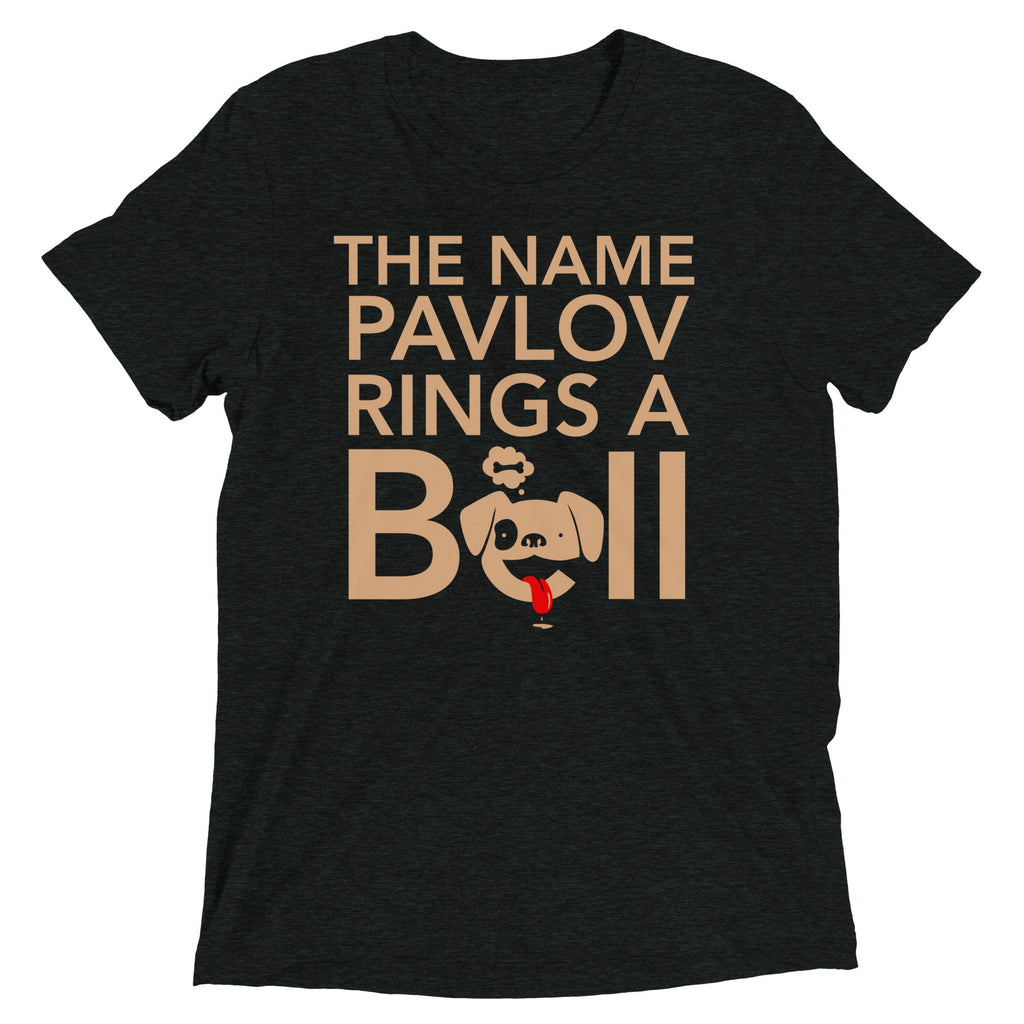 The Name Pavlov Rings A Bell Men's Tri-Blend Tee product image 2