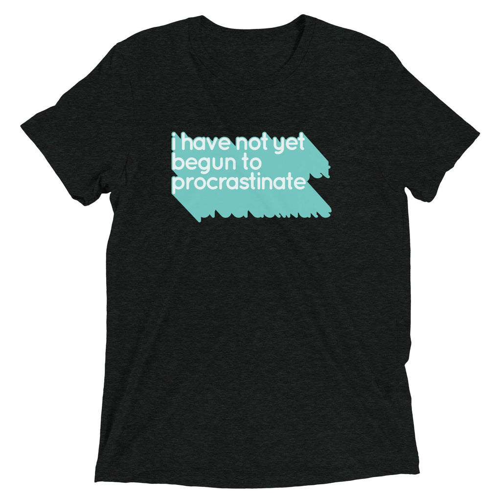Not Begun To Procrastinate Men's Tri-Blend Tee product image 2
