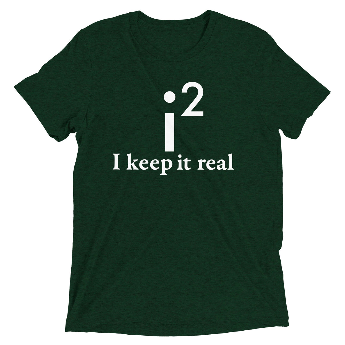 I Keep It Real Men's Tri-Blend Tee product image 2