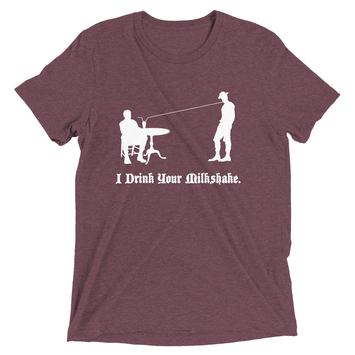 I Drink Your Milkshake Men's Tri-Blend Tee product image 3