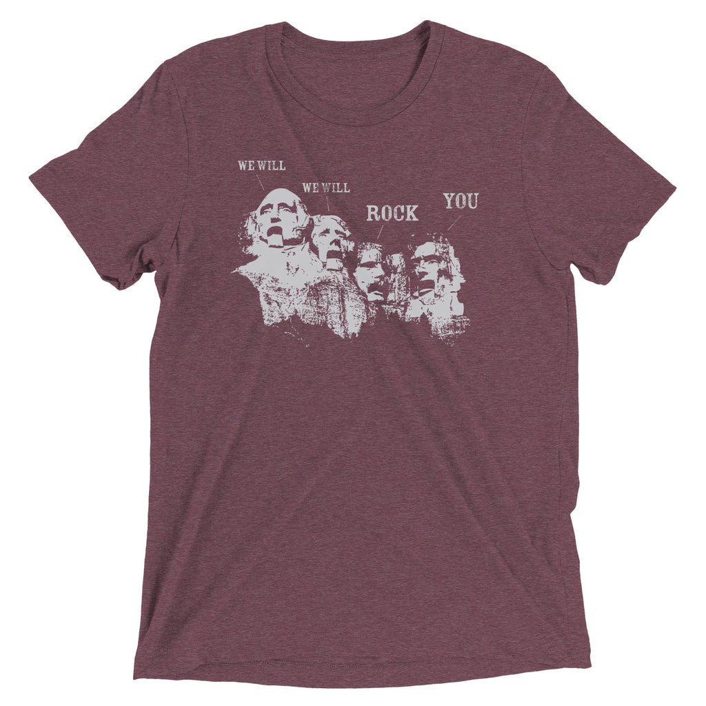 We Will Rock You Men's Tri-Blend Tee product image 2