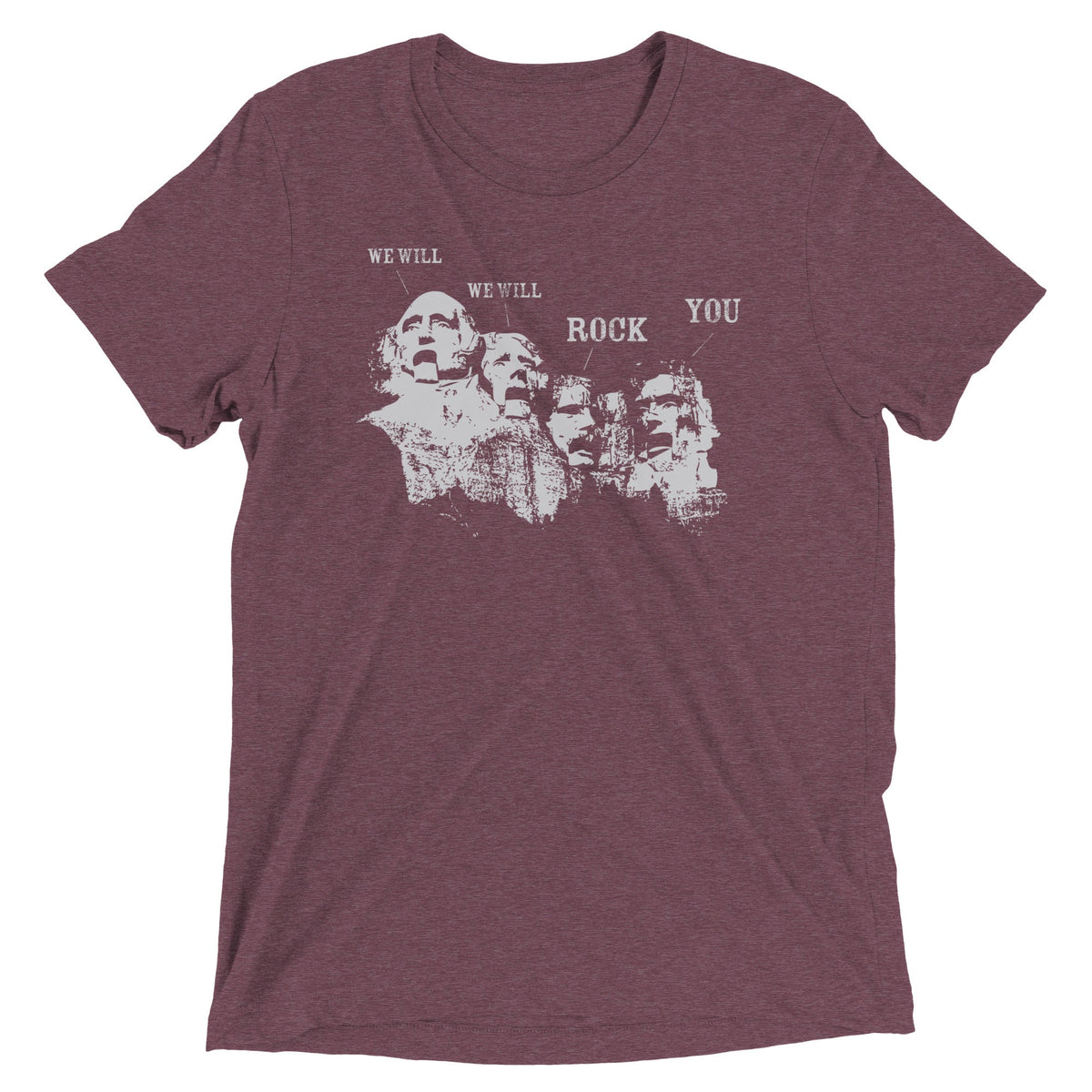 We Will Rock You Men's Tri-Blend Tee product image 2