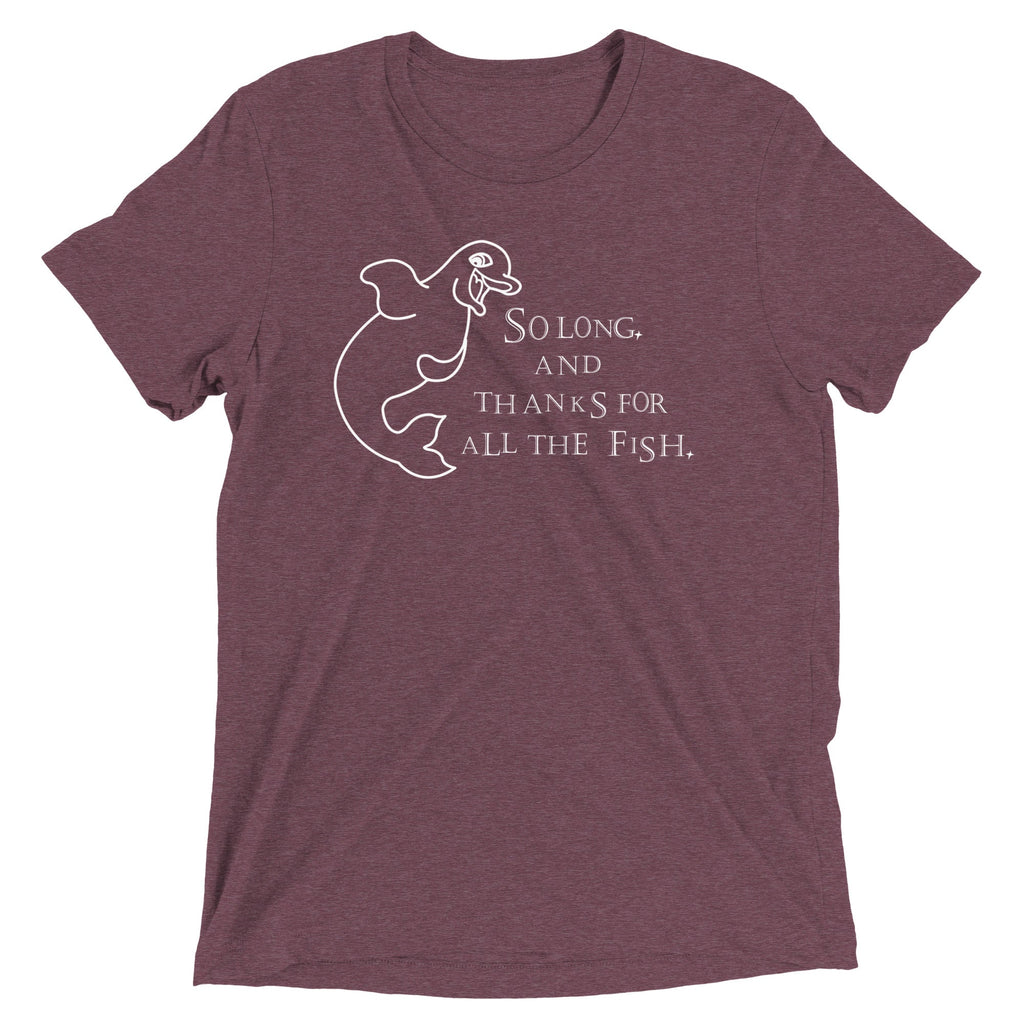 So long and thanks... Men's Tri-Blend Tee product image 3
