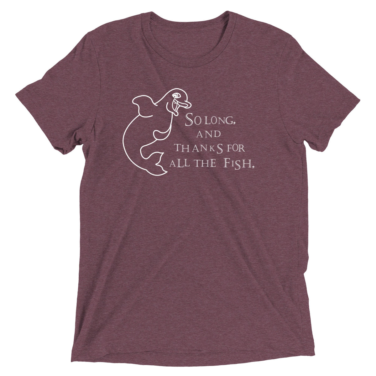 So long and thanks... Men's Tri-Blend Tee product image 3