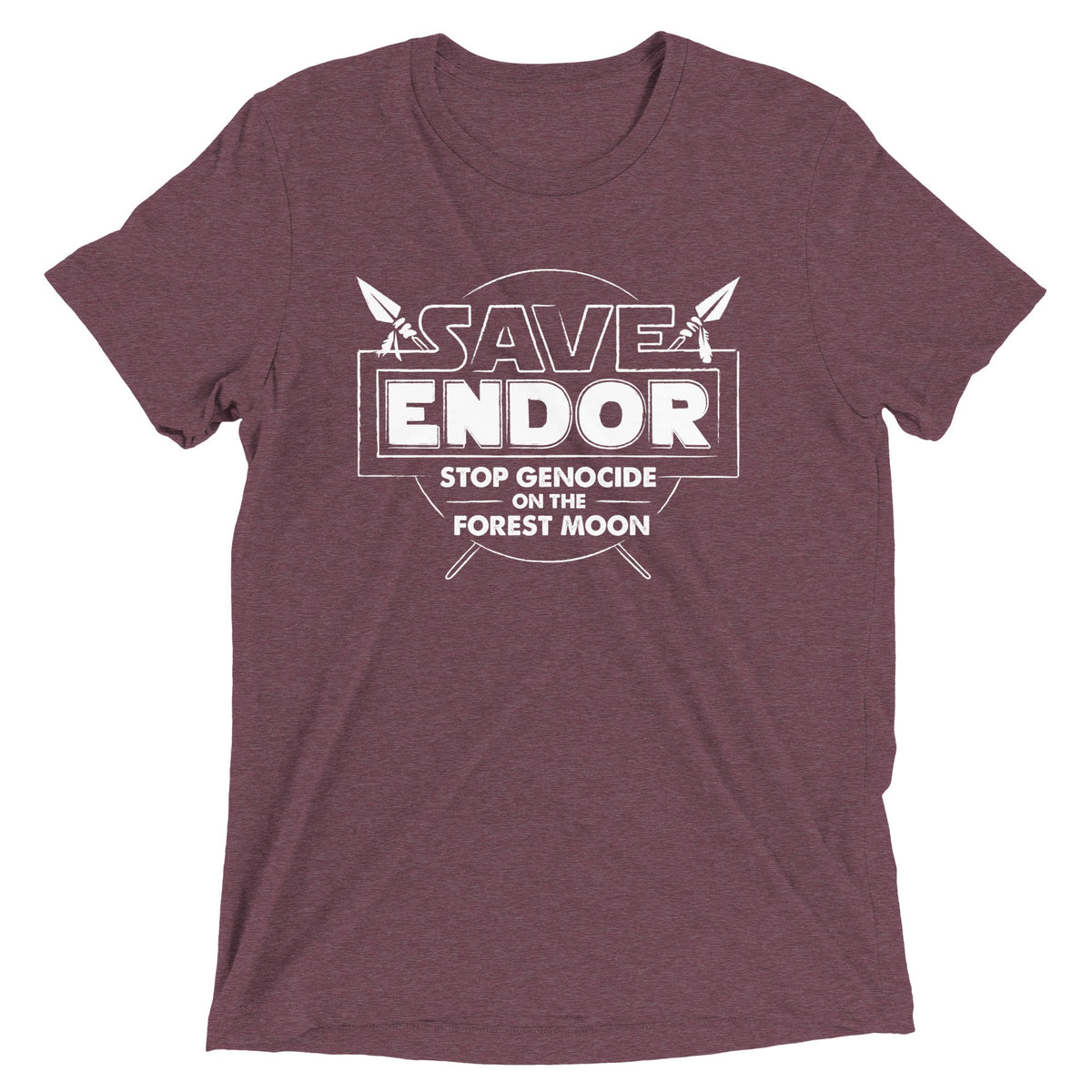 Save Endor Men's Tri-Blend Tee product image 4