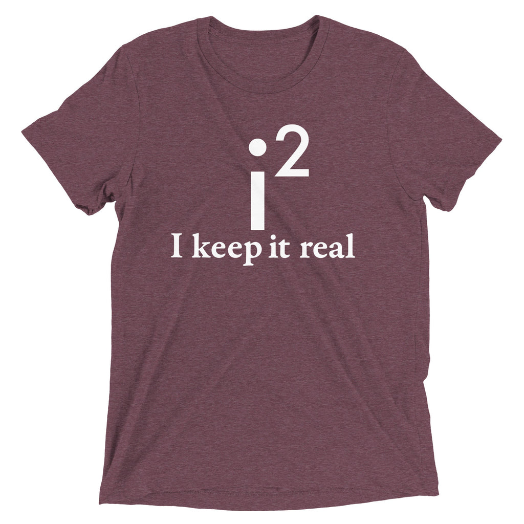 I Keep It Real Men's Tri-Blend Tee product image 3