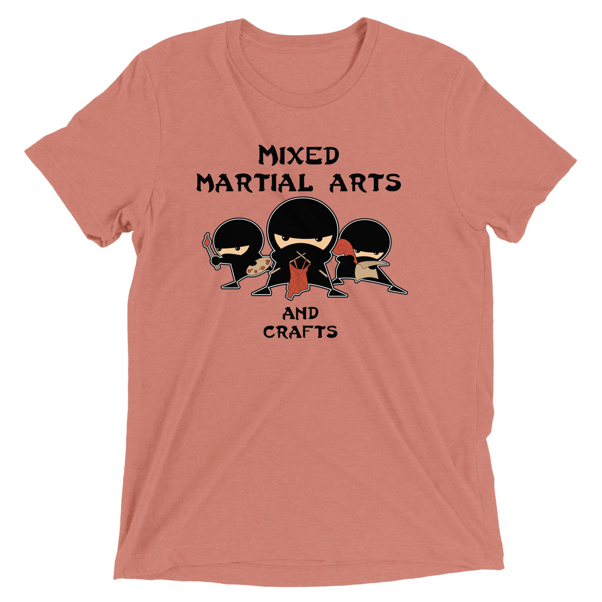 Mixed Martial Arts and Crafts Men's Tri-Blend Tee product image 3