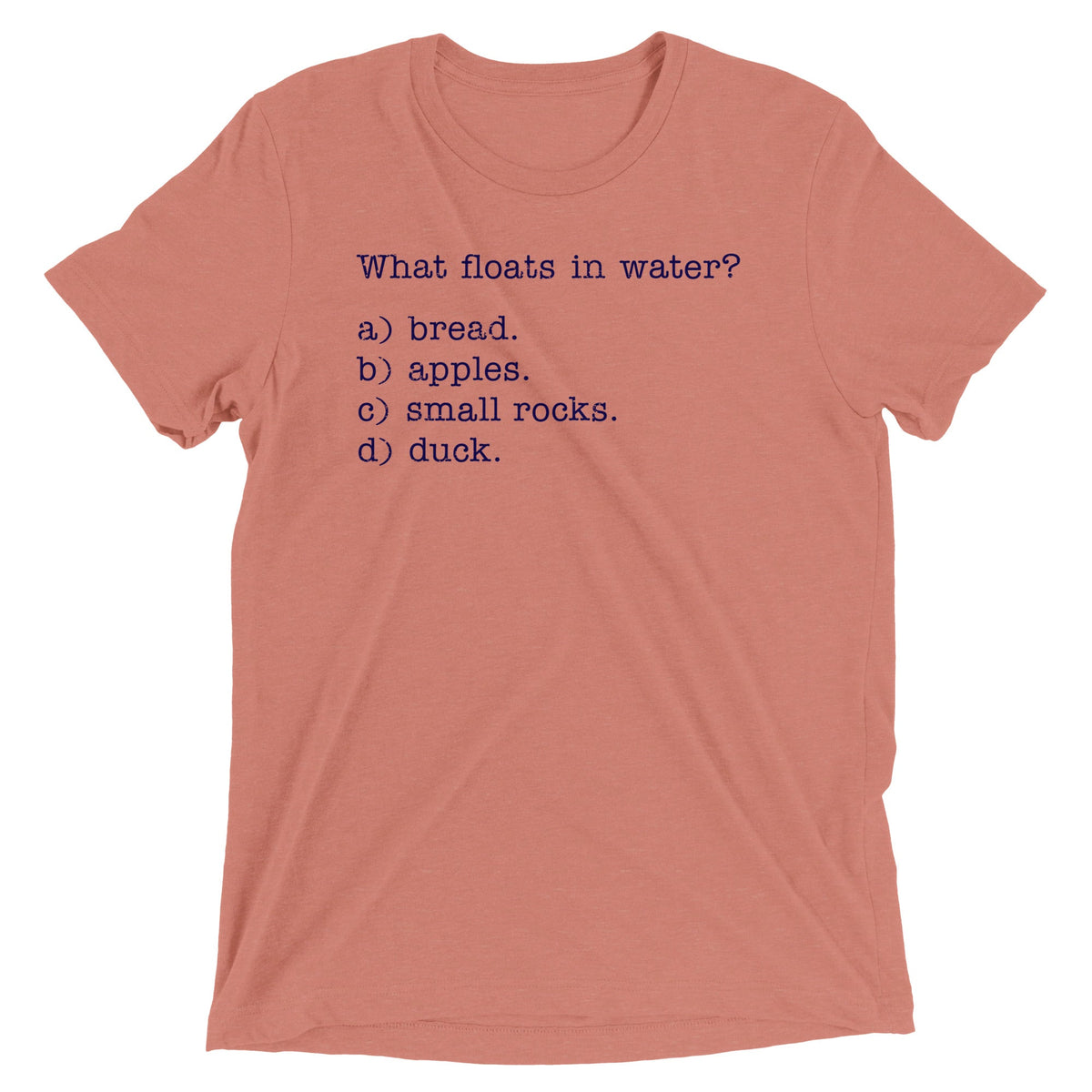 What Floats In Water? Men's Tri-Blend Tee product image 3
