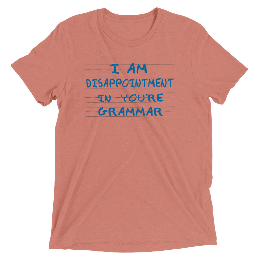 I Am Disappointment Men's Tri-Blend Tee product image 2