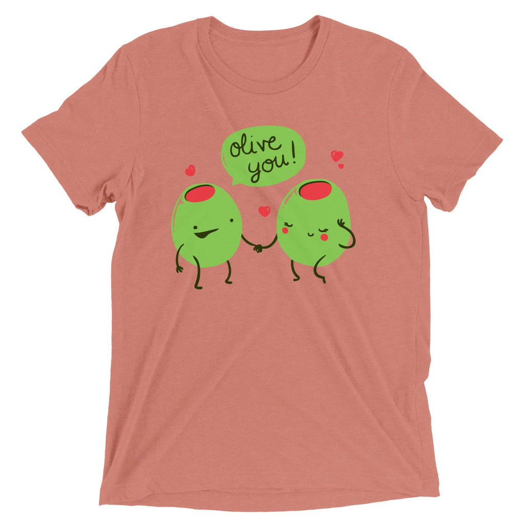 Olive You Men's Tri-Blend Tee product image 3