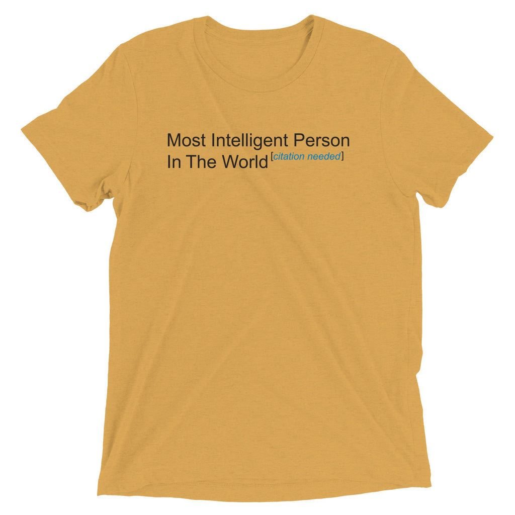 Most Intelligent Person in the World Citation Needed Men's product image 4