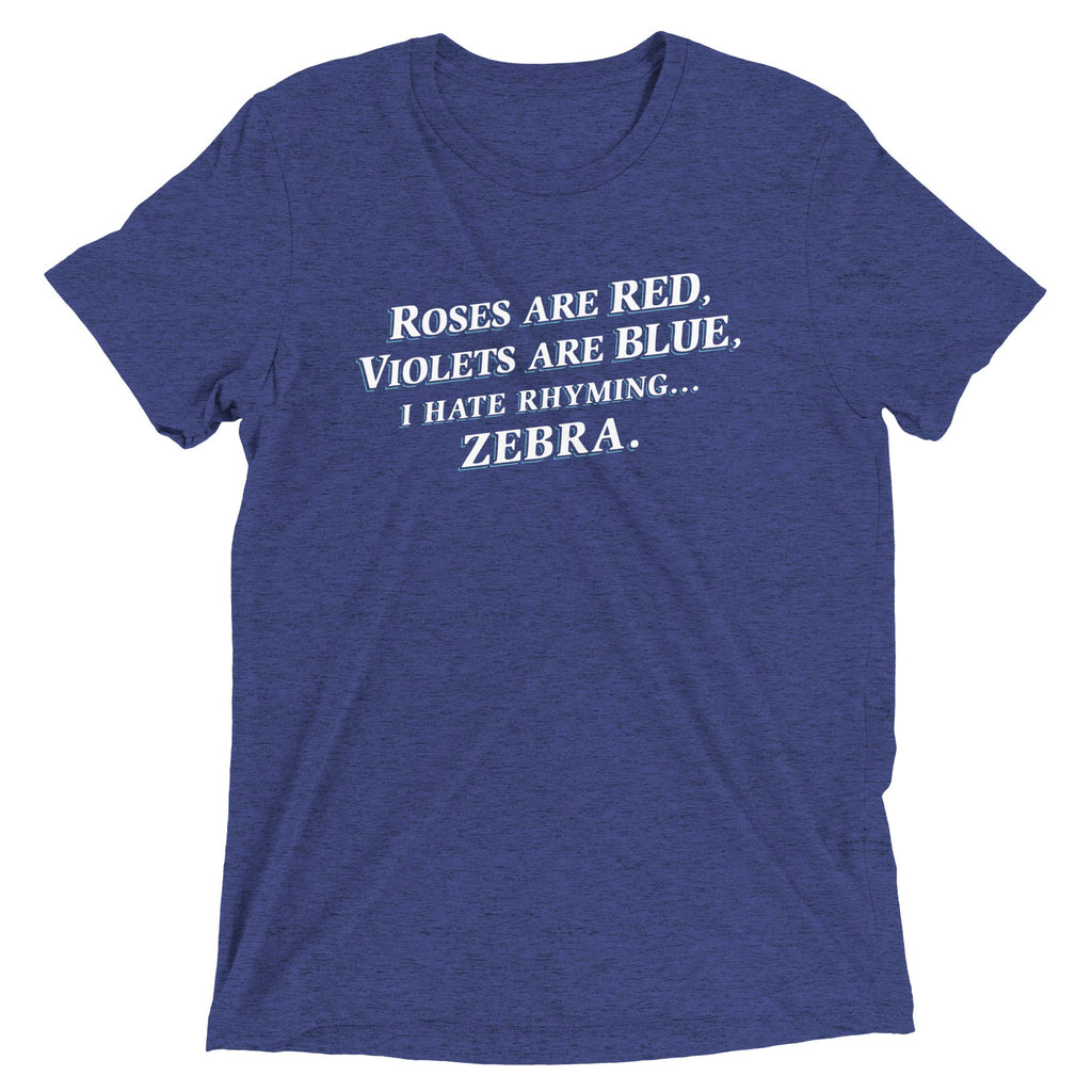 I Hate Rhyming Men's Tri-Blend Tee product image 4