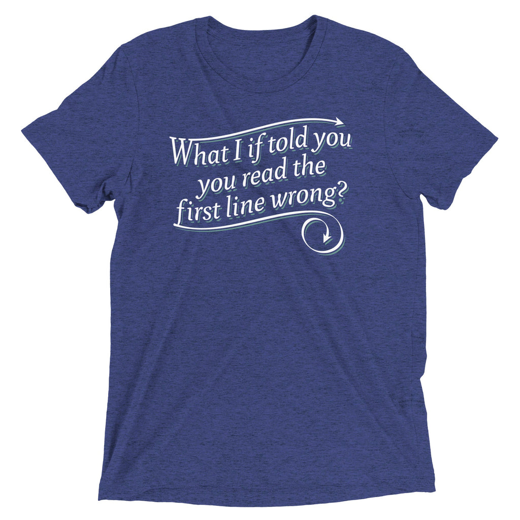What I If Told You Men's Tri-Blend Tee product image 3