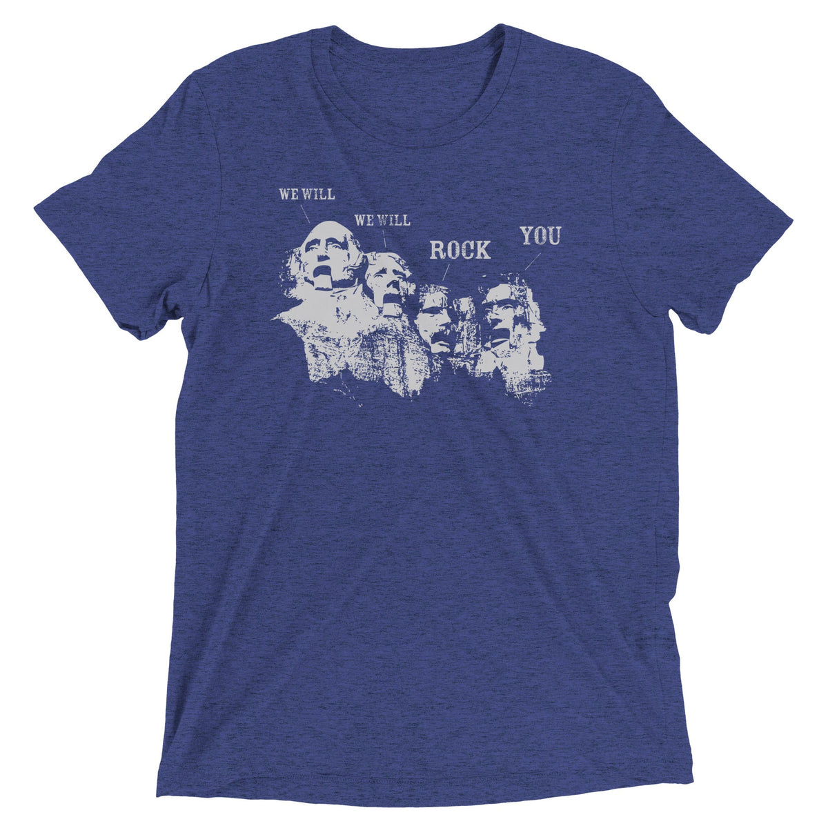 We Will Rock You Men's Tri-Blend Tee product image 3