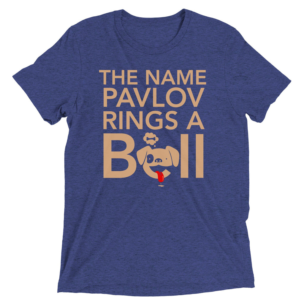 The Name Pavlov Rings A Bell Men's Tri-Blend Tee product image 3
