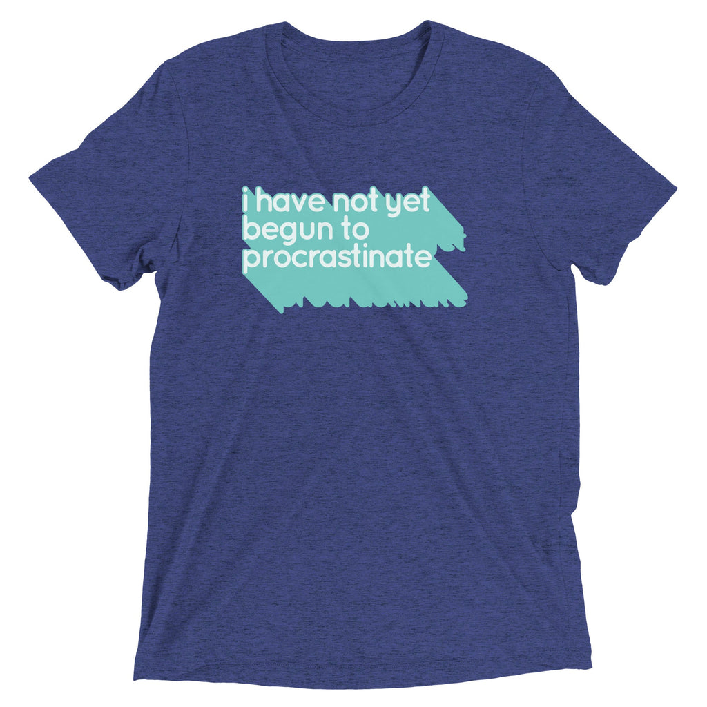 Not Begun To Procrastinate Men's Tri-Blend Tee product image 4