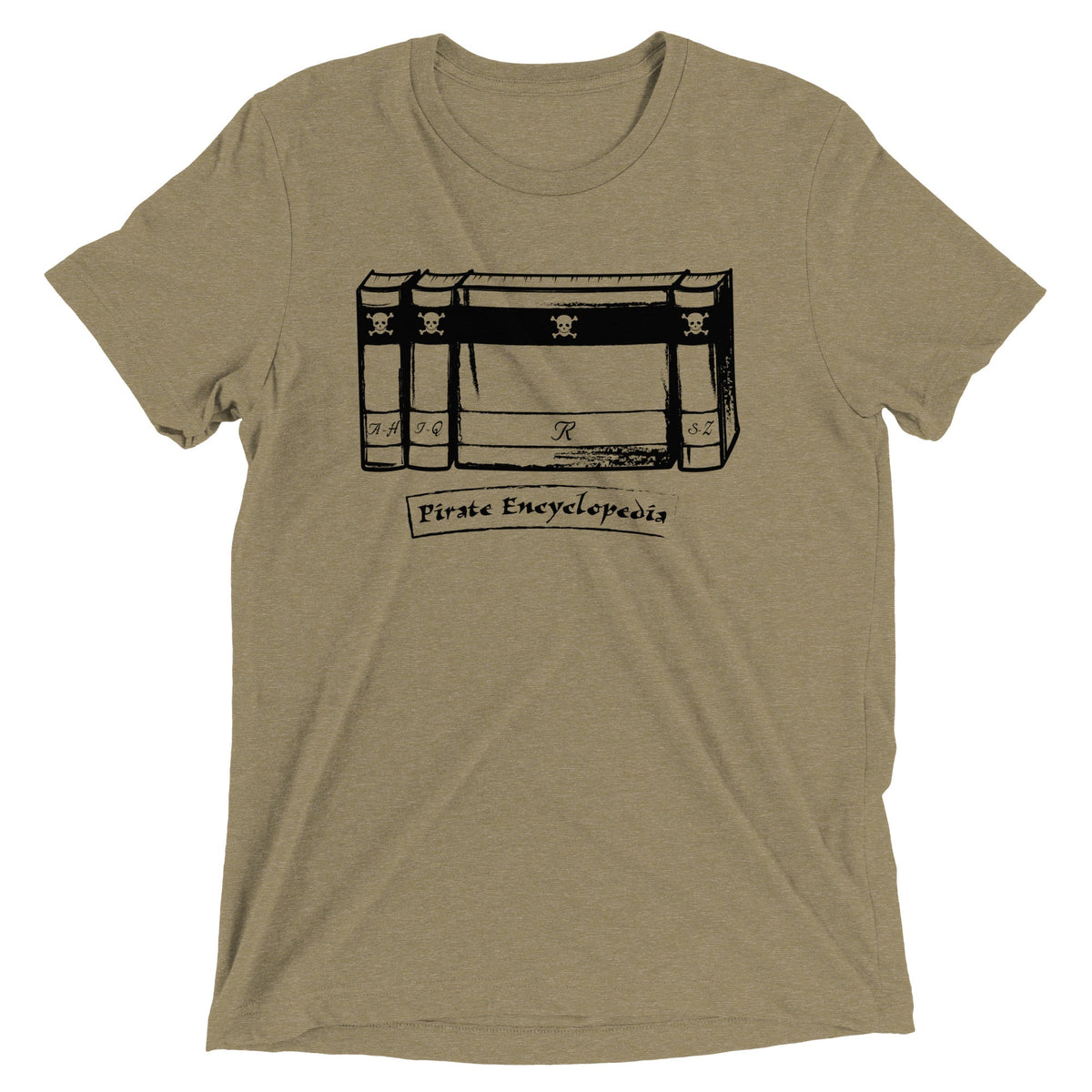 Pirate Encyclopedia Men's Tri-Blend Tee product image 5