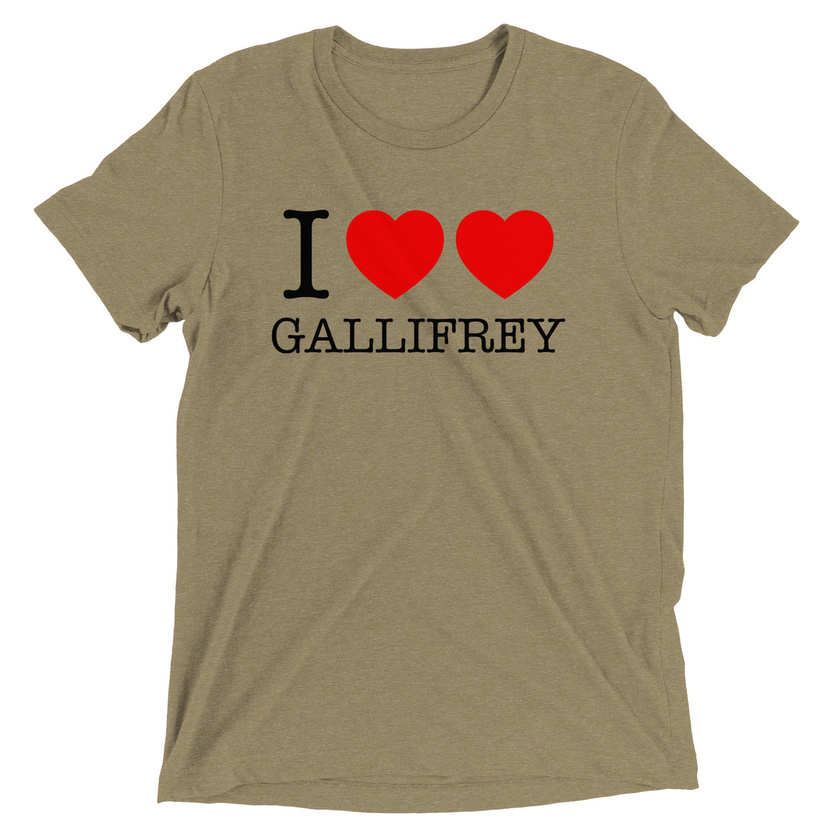 I Heart Gallifrey Men's Tri-Blend Tee product image 5