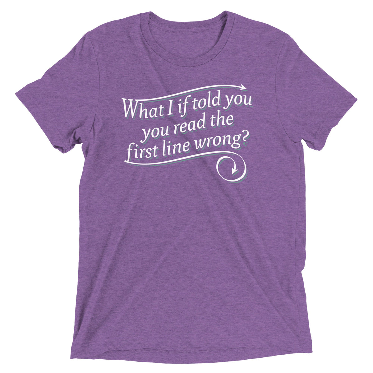 What I If Told You Men's Tri-Blend Tee product image 4