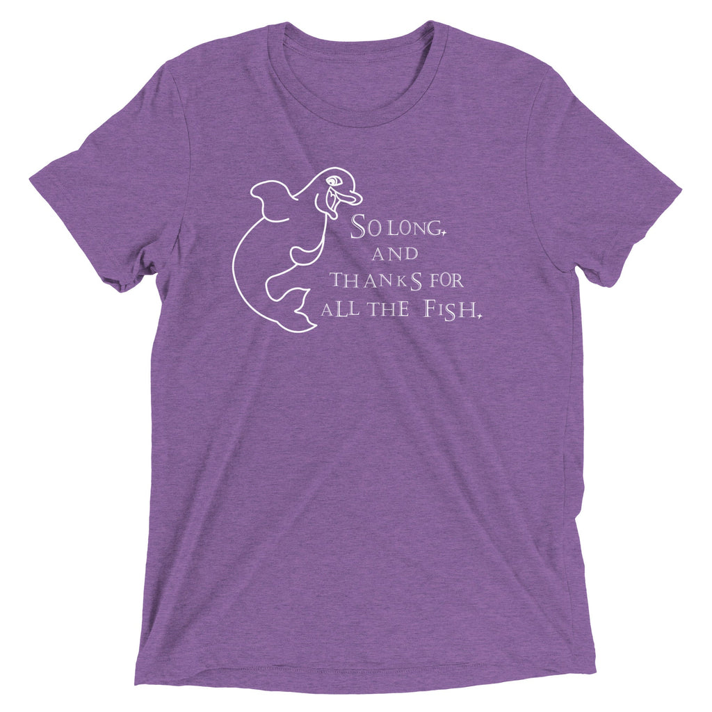 So long and thanks... Men's Tri-Blend Tee product image 4