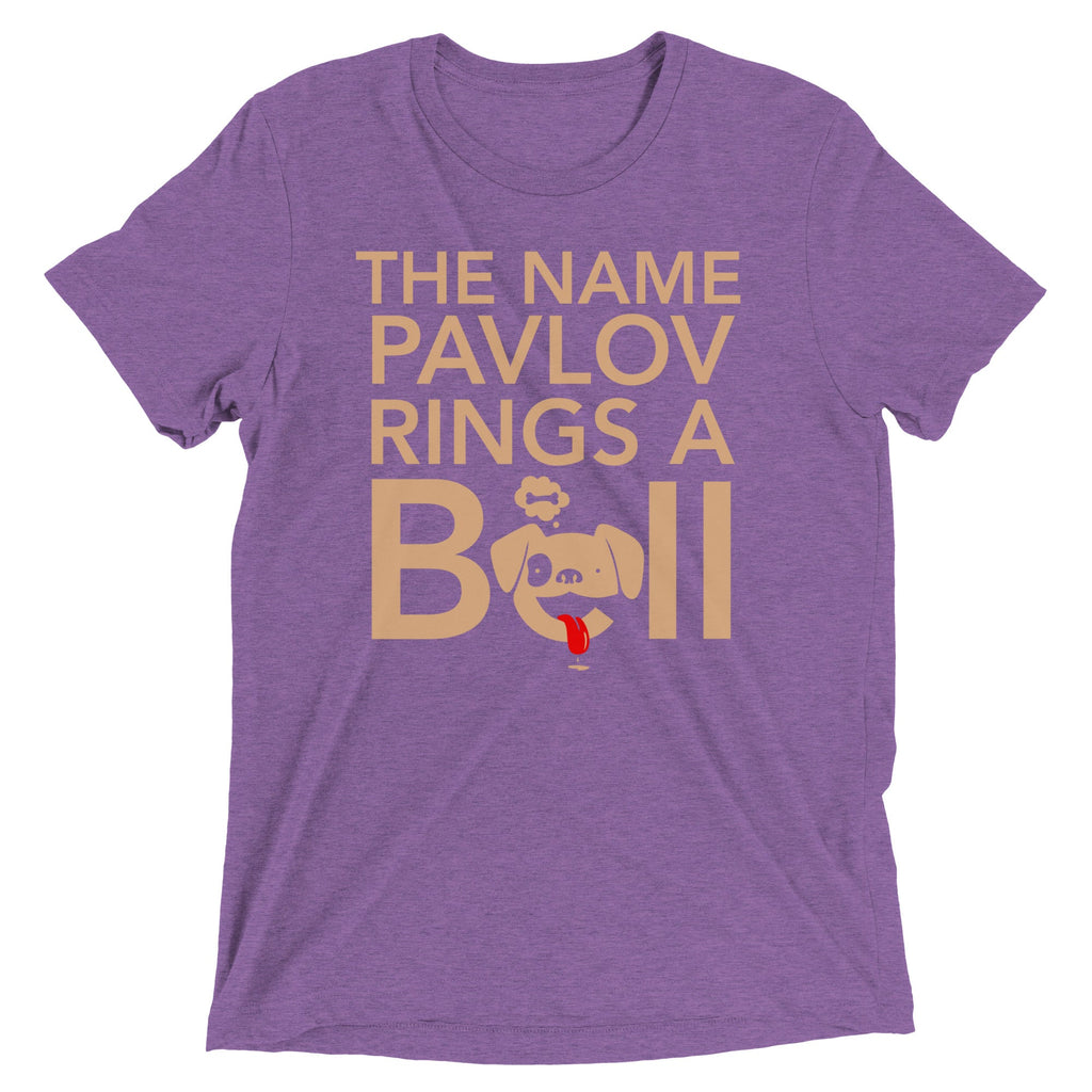 The Name Pavlov Rings A Bell Men's Tri-Blend Tee product image 4