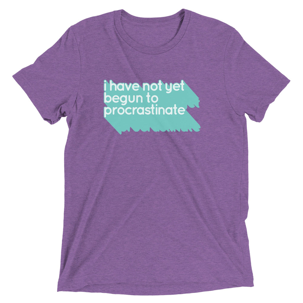 Not Begun To Procrastinate Men's Tri-Blend Tee product image 5