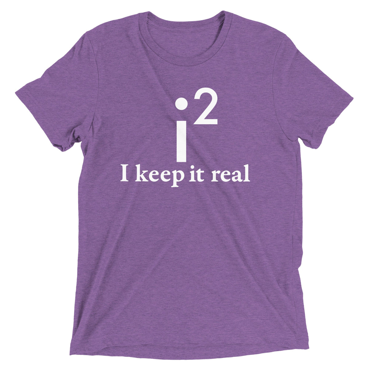 I Keep It Real Men's Tri-Blend Tee product image 5