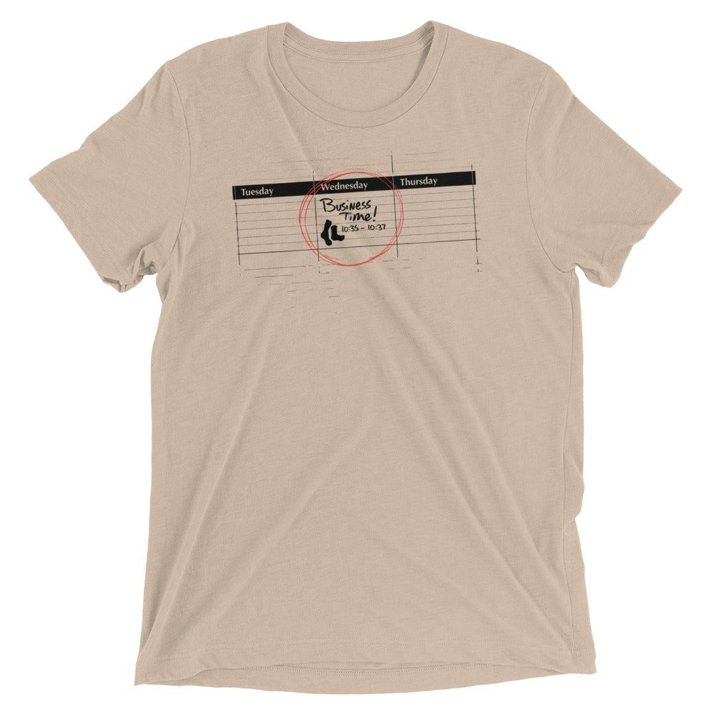 It's Business Time Men's Tri-Blend Tee product image 5