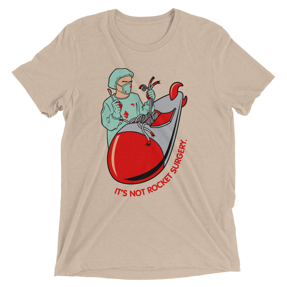 It's Not Rocket Surgery Men's Tri-Blend Tee product image 3