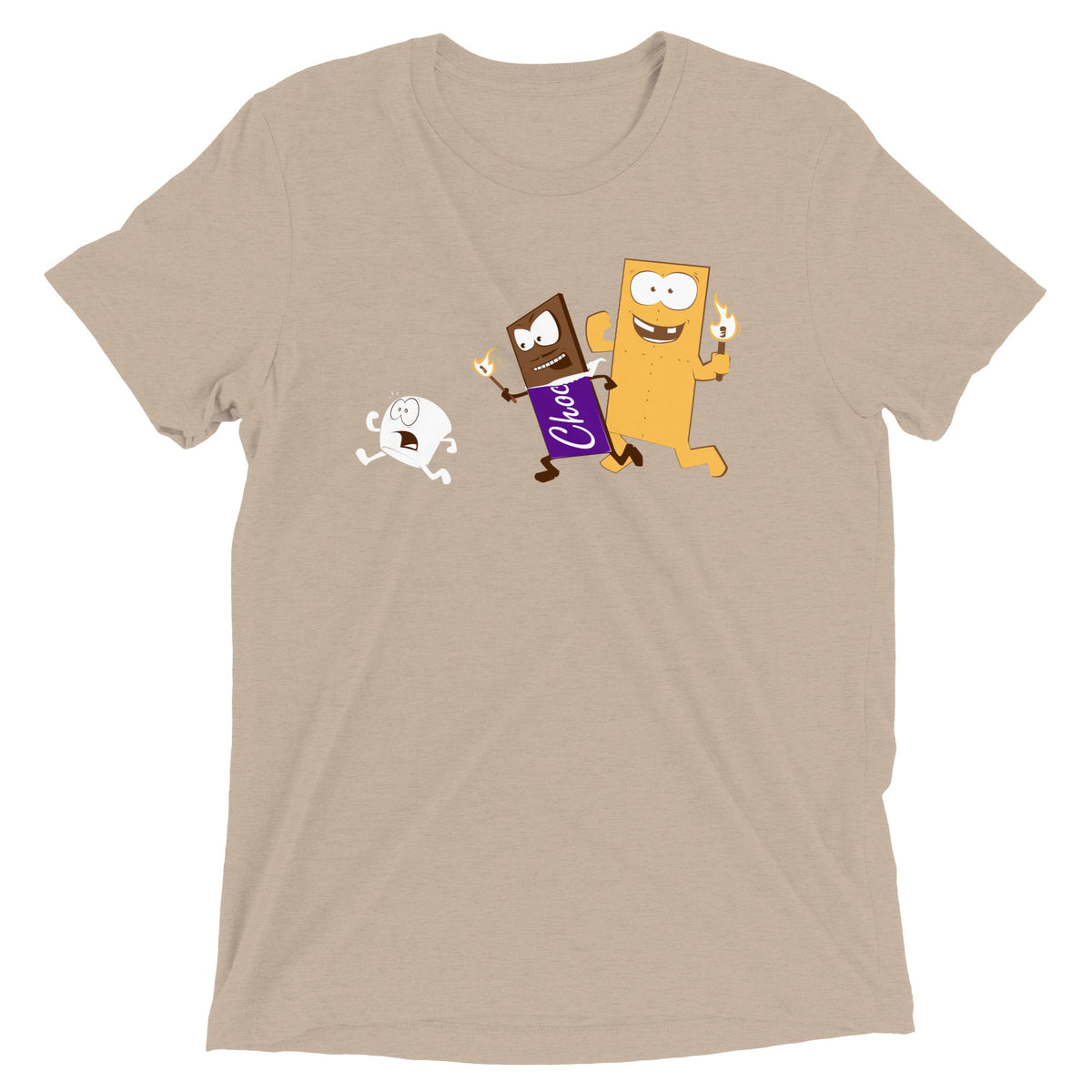 S'more Men's Tri-Blend Tee product image 5
