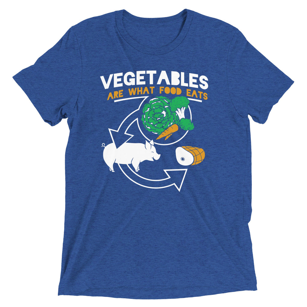 Vegetables Are What Food Eats Men's Tri-Blend Tee product image 4