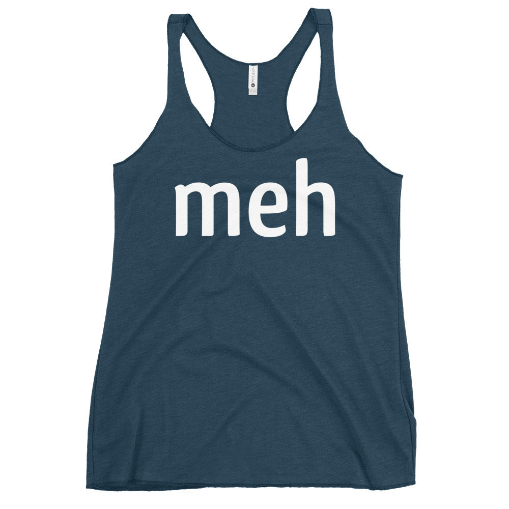 Meh Shirt Women's Racerback Tank product image 4