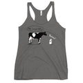 Milk, I am your father Women's Racerback Tank