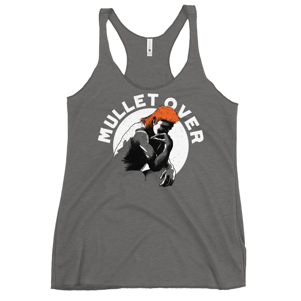 Mullet Over Women's Racerback Tank