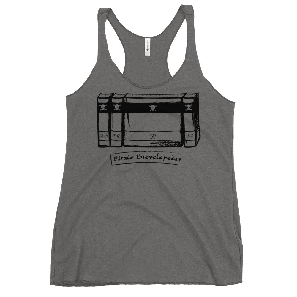Pirate Encyclopedia Women's Racerback Tank