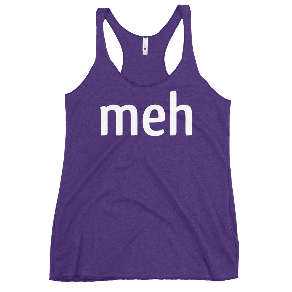 Meh Shirt Women's Racerback Tank product image 5