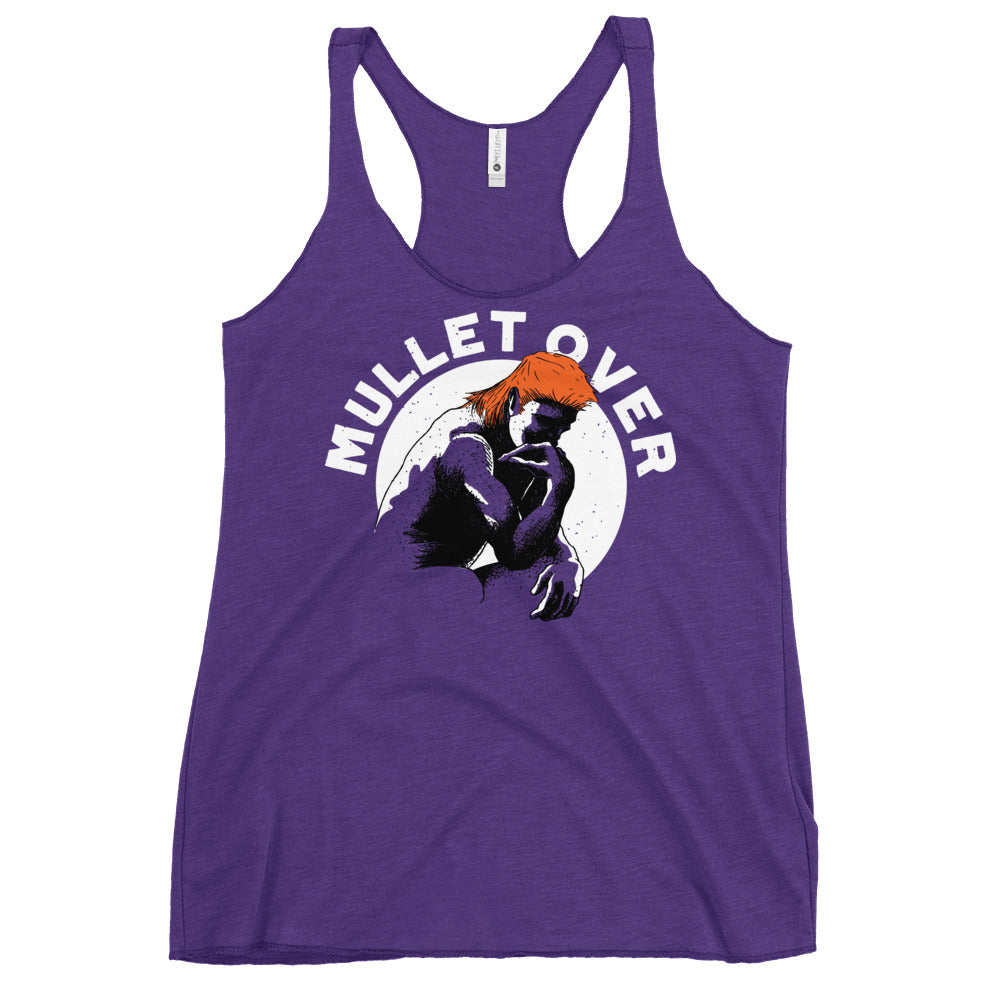Mullet Over Women's Racerback Tank
