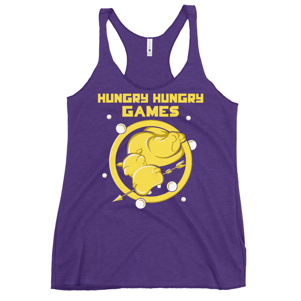 Hungry Hungry Games Women's Racerback Tank
