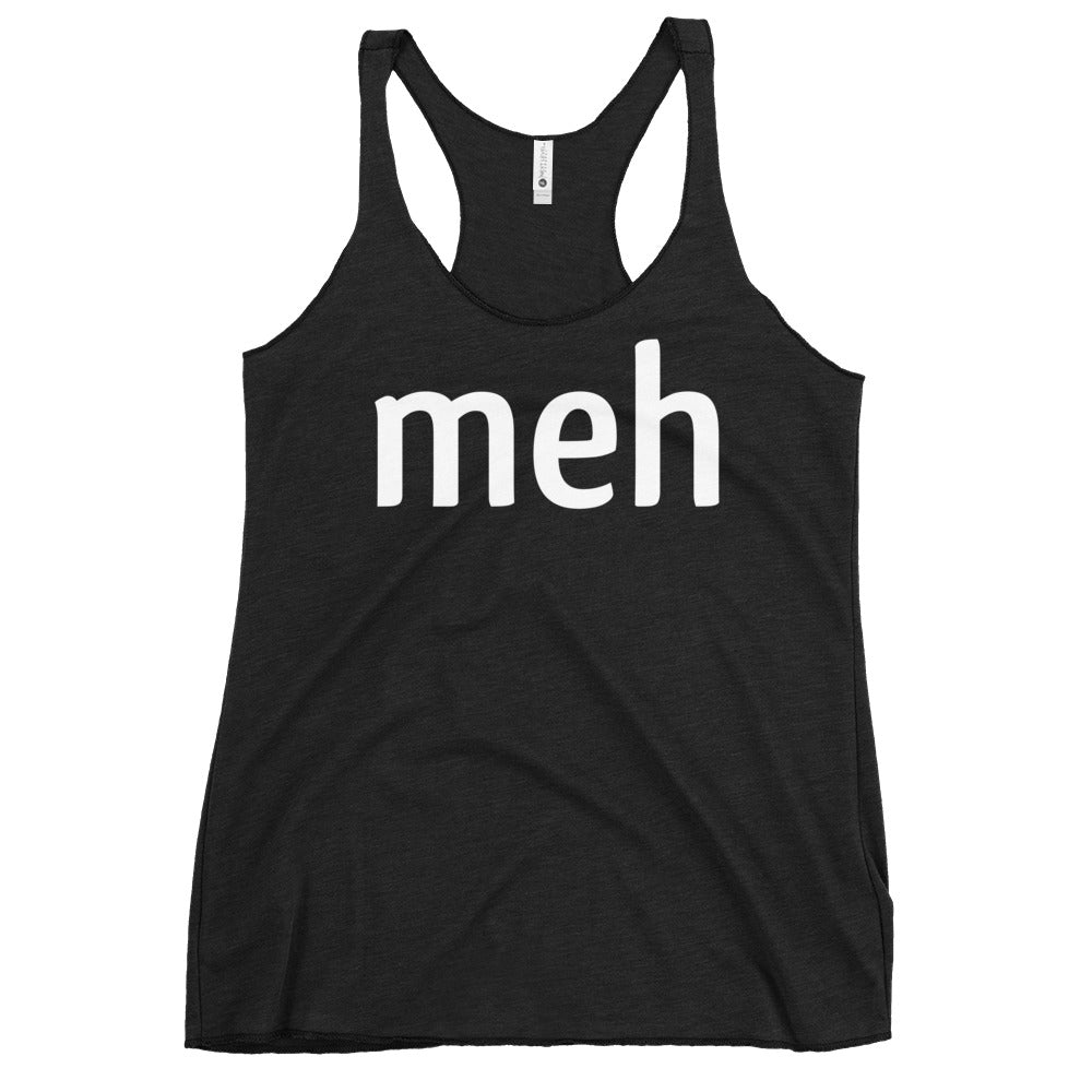 Meh Shirt Women's Racerback Tank product image 2