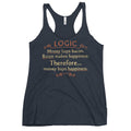 Money Buys Happiness Women's Racerback Tank