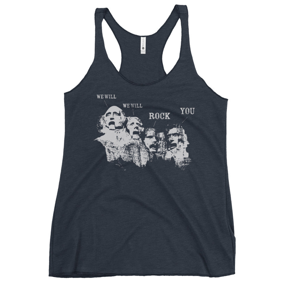 We Will Rock You Women's Racerback Tank
